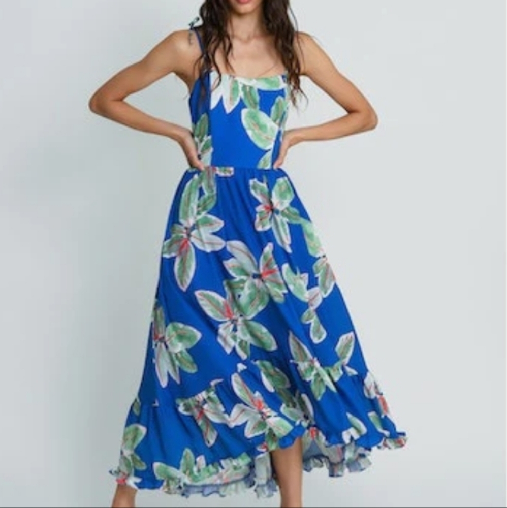 Hutch Anthropologie Ari Midi Dress